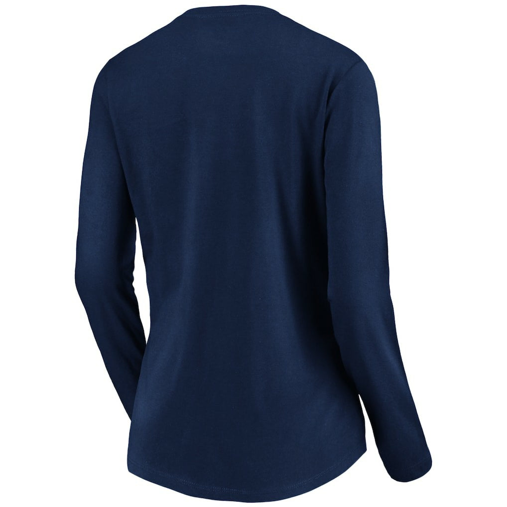 Women's Banner Wave V-Neck Long Sleeve T-Shirt - San Francisco 49ers T-shirts