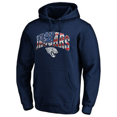 Banner Wave Fitted Pullover Hoodie - Jacksonville Jaguars Hoodies