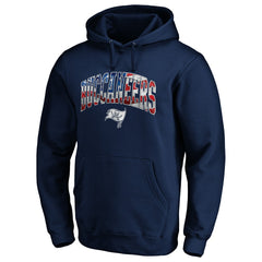 Banner Wave Fitted Pullover Hoodie - Tampa Bay Buccaneers Hoodies