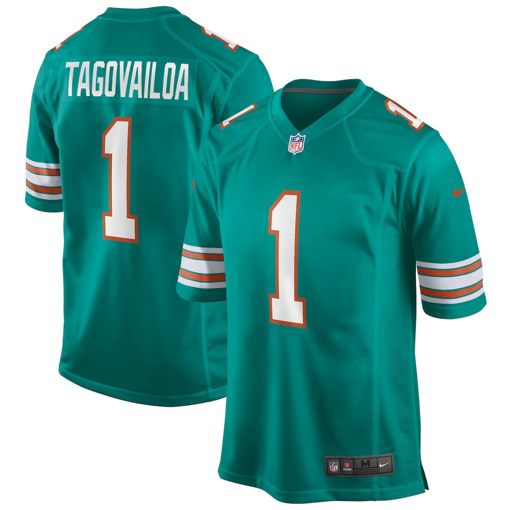 Tua Tagovailoa  Alternate Game Jersey - Miami Dolphins Jerseys