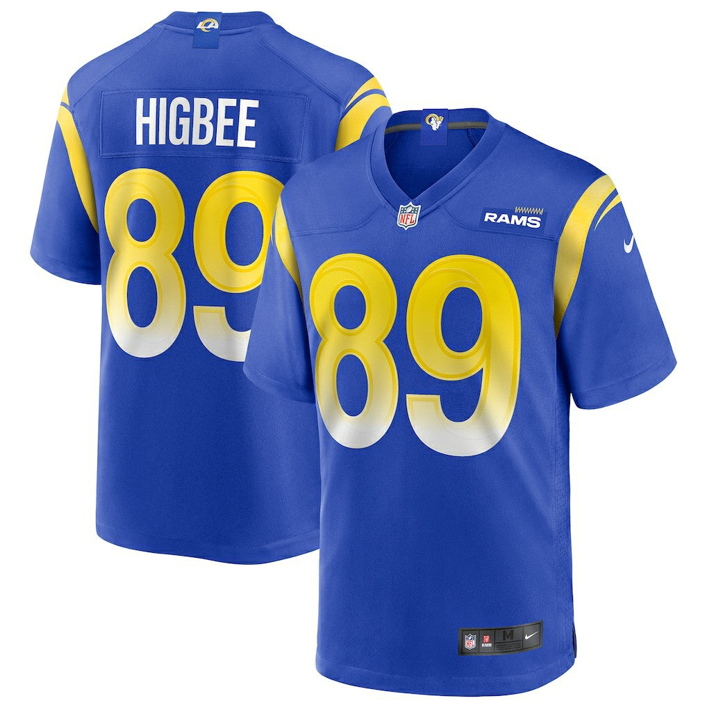 Tyler Higbee  Game Player Jersey - Los Angeles Rams Jerseys