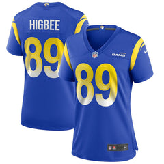 Tyler Higbee  Women's Game Player Jersey - Los Angeles Rams Jerseys