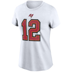 Tom Brady  Women's Name & Number T-Shirt - Tampa Bay Buccaneers T-shirts