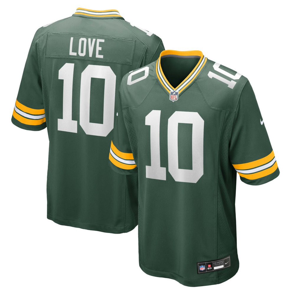 Jordan Love  Player Game Jersey - Green Bay Packers Jerseys