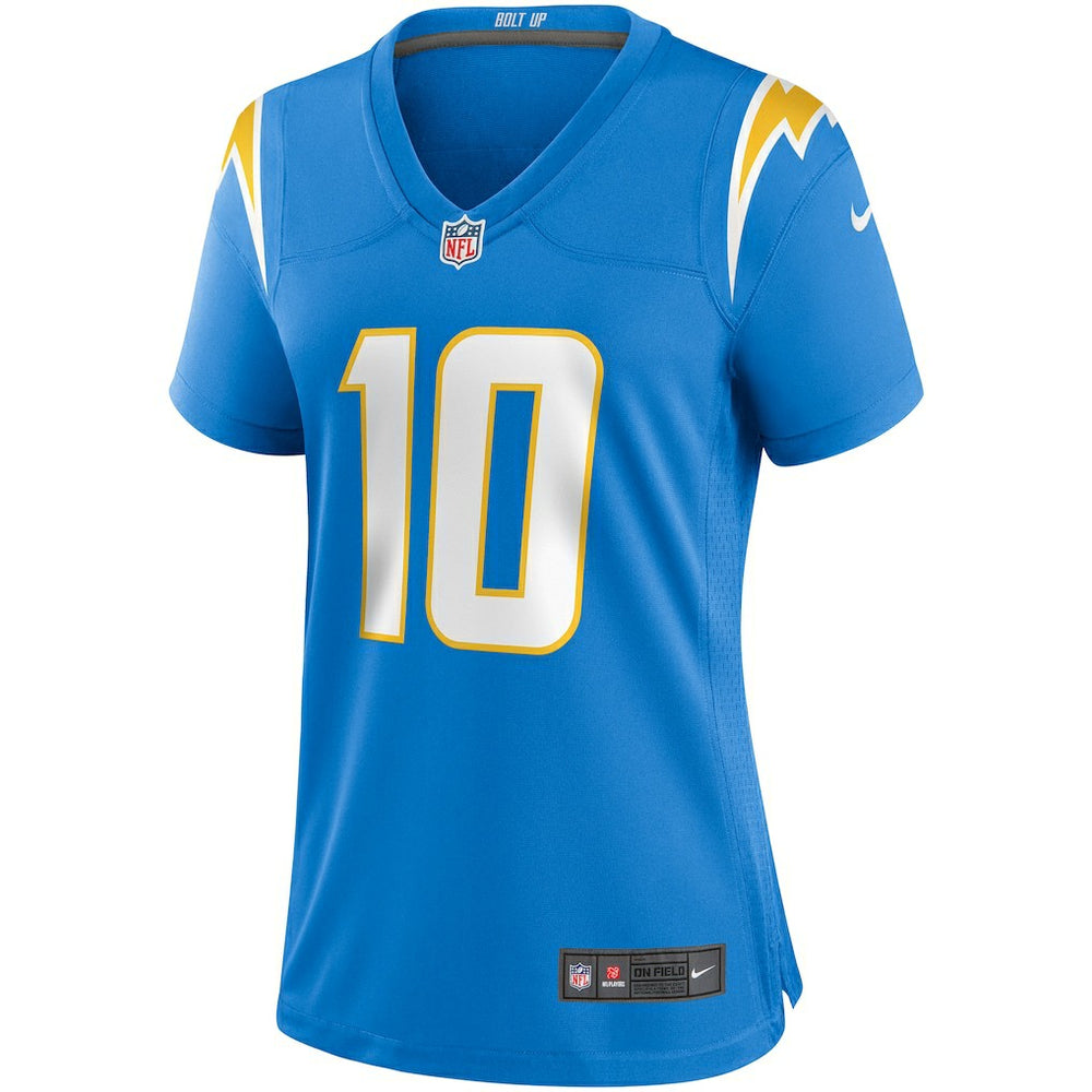 Justin Herbert  Women's Player Game Jersey - Los Angeles Chargers Jerseys