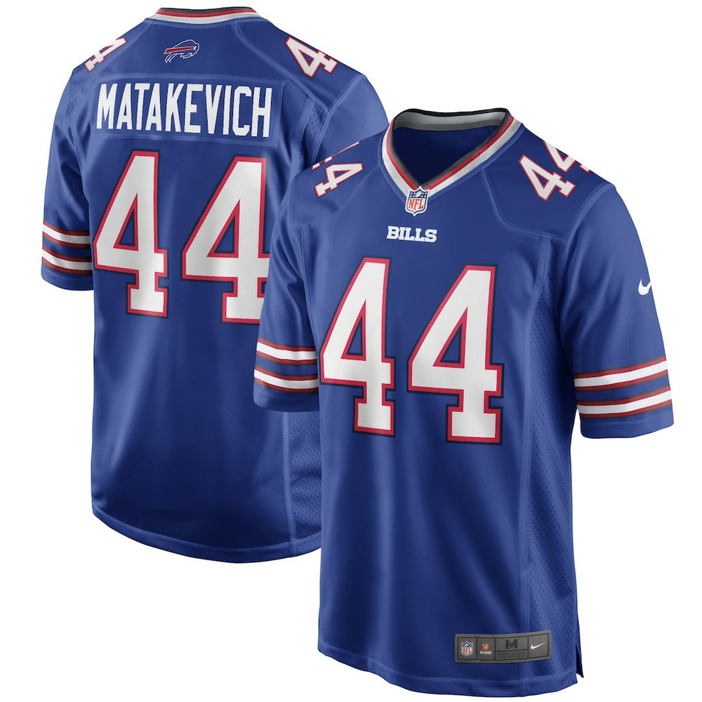 Tyler Matakevich  Game Player Jersey - Buffalo Bills Jerseys