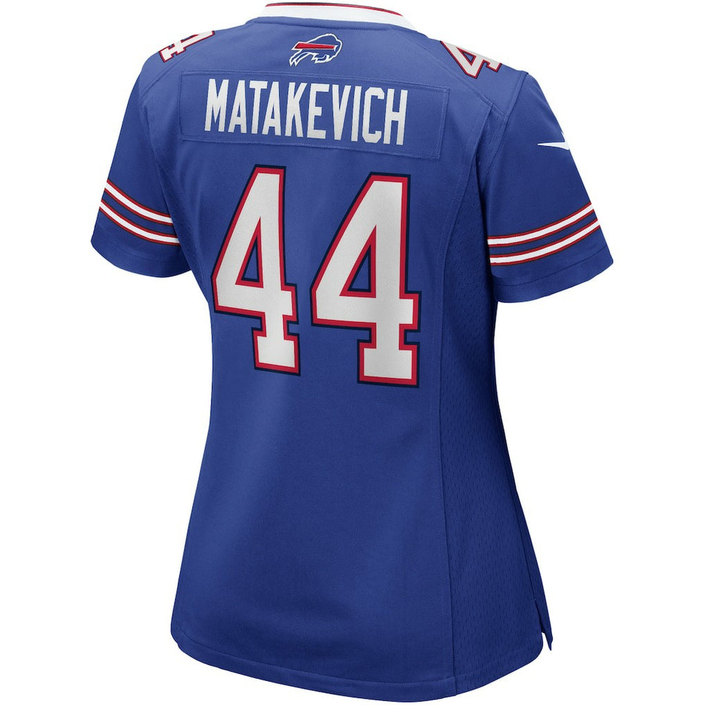 Tyler Matakevich  Women's Player Game Jersey - Buffalo Bills Jerseys