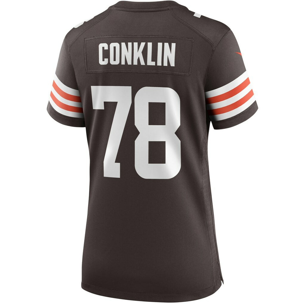 Jack Conklin  Women's Player Game Jersey - Cleveland Browns Jerseys
