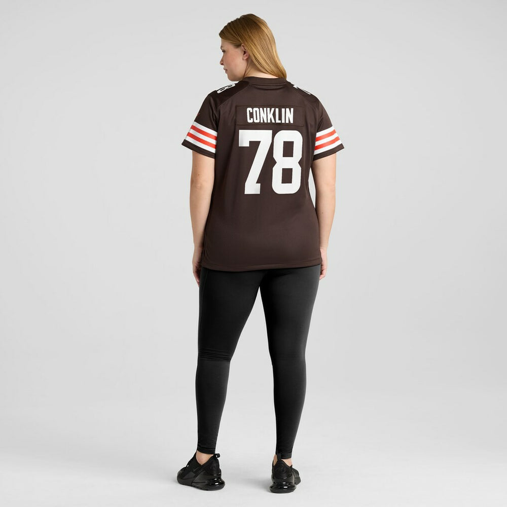 Jack Conklin  Women's Player Game Jersey - Cleveland Browns Jerseys