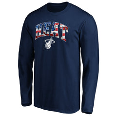 Miami Heat Banner Wave Long Sleeve T-Shirt