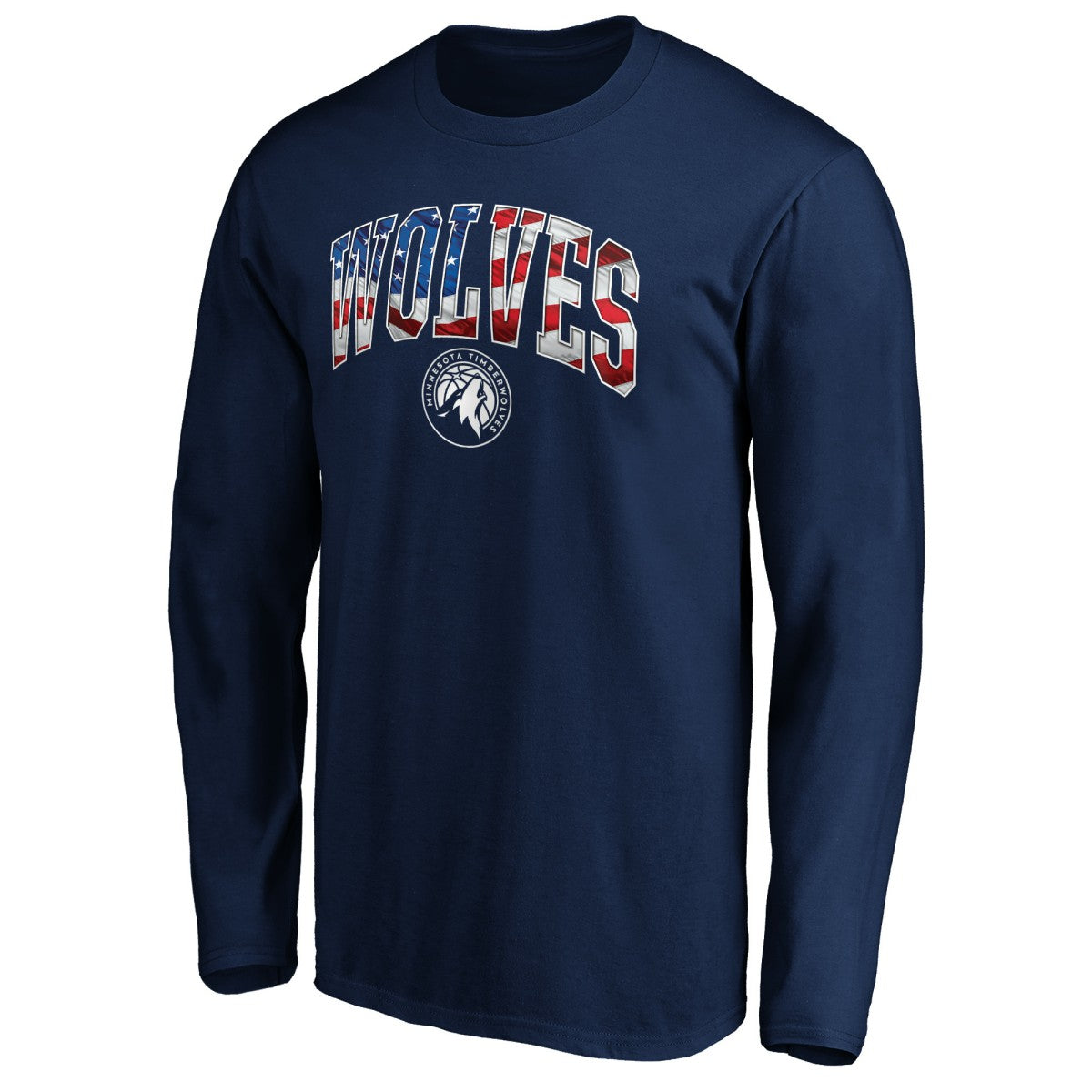 Minnesota Timberwolves Banner Wave Long Sleeve T-Shirt
