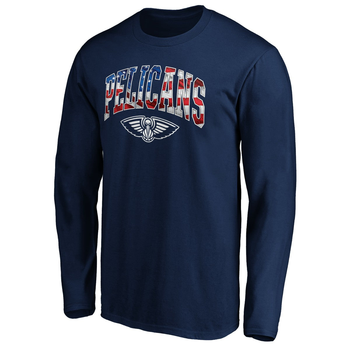 New Orleans Pelicans Banner Wave Long Sleeve T-Shirt