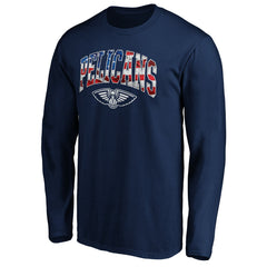 New Orleans Pelicans Banner Wave Long Sleeve T-Shirt