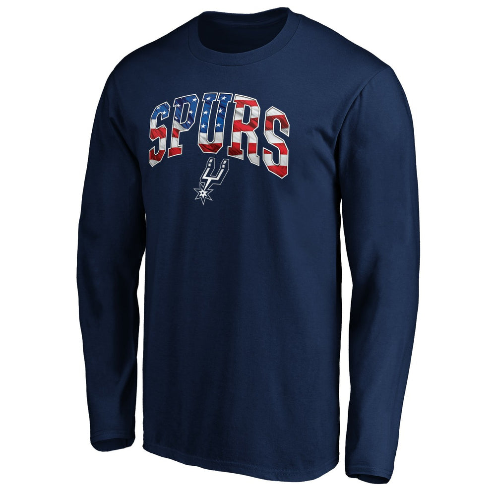 San Antonio Spurs Banner Wave Long Sleeve T-Shirt