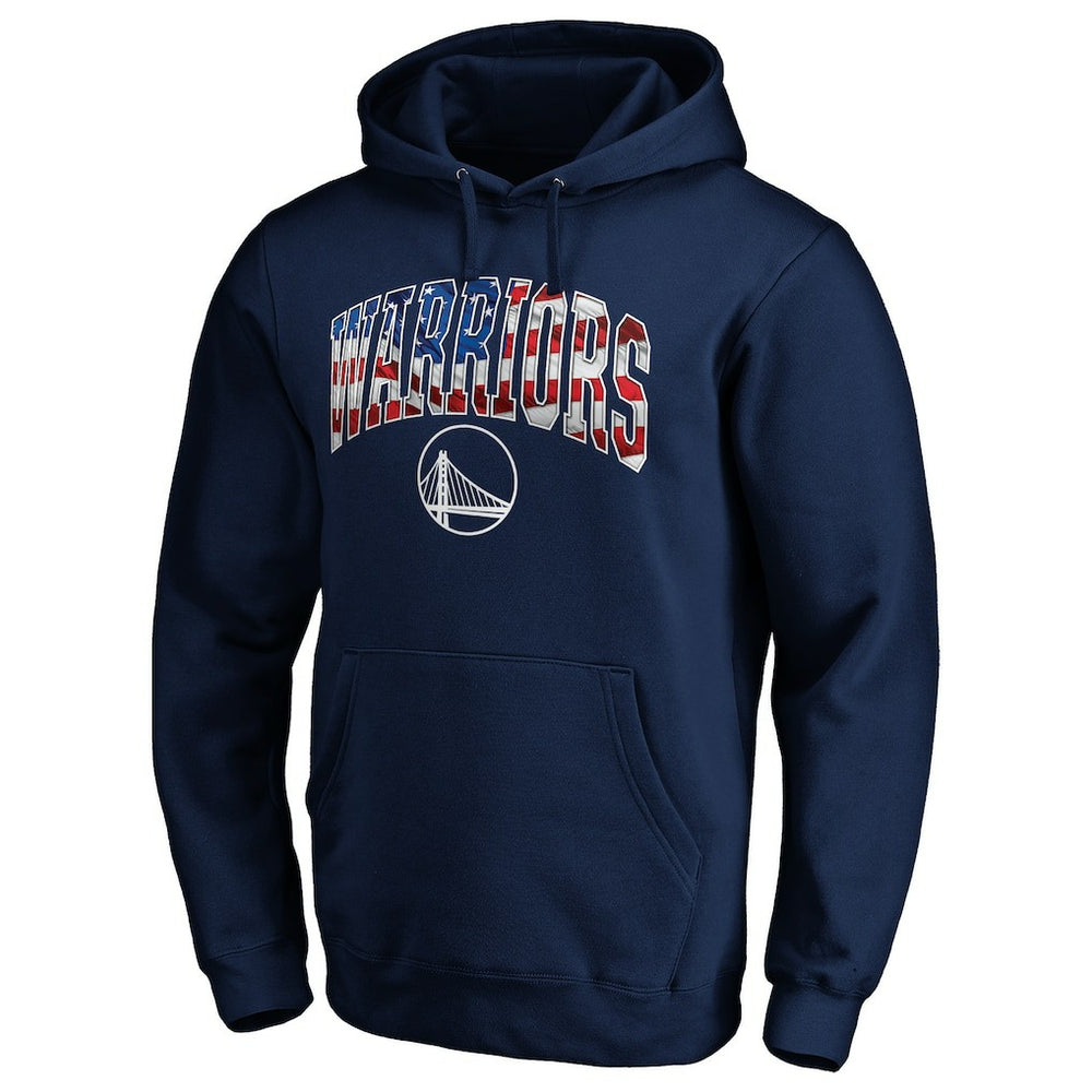 Golden State Warriors Banner Wave Pullover Hoodie sale