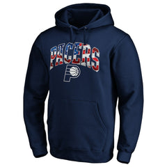 Indiana Pacers Banner Wave Pullover Hoodie