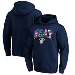 Miami Heat Banner Wave Pullover Hoodie