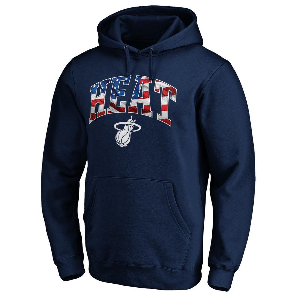 Miami Heat Banner Wave Pullover Hoodie