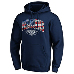 New Orleans Pelicans Banner Wave Pullover Hoodie