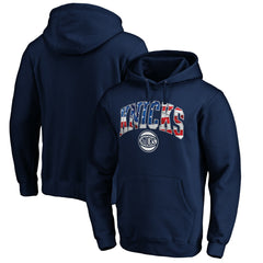 New York Knicks Banner Wave Pullover Hoodie