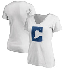 Women's Secondary Logo V-Neck T-Shirt - Indianapolis Colts T-shirts