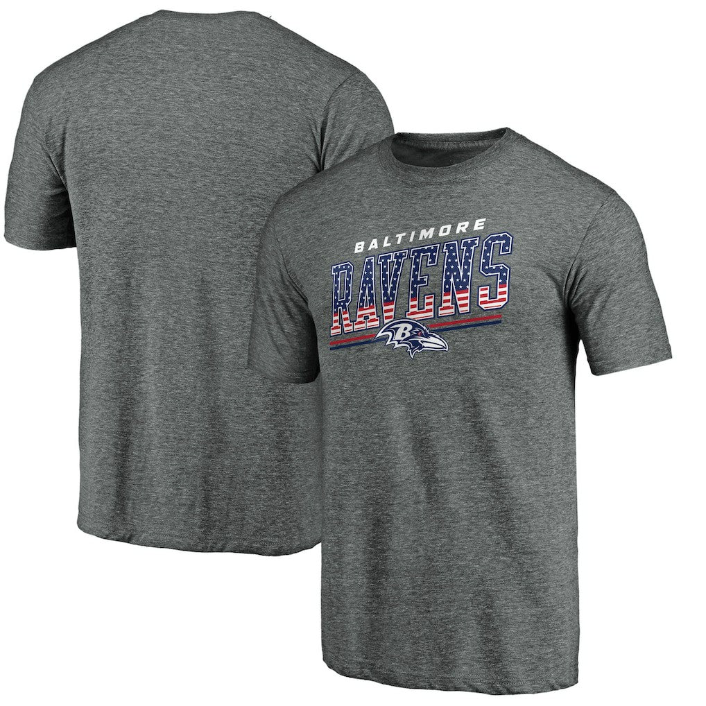 Team Freedom Tri-Blend T-Shirt - Baltimore Ravens T-shirts