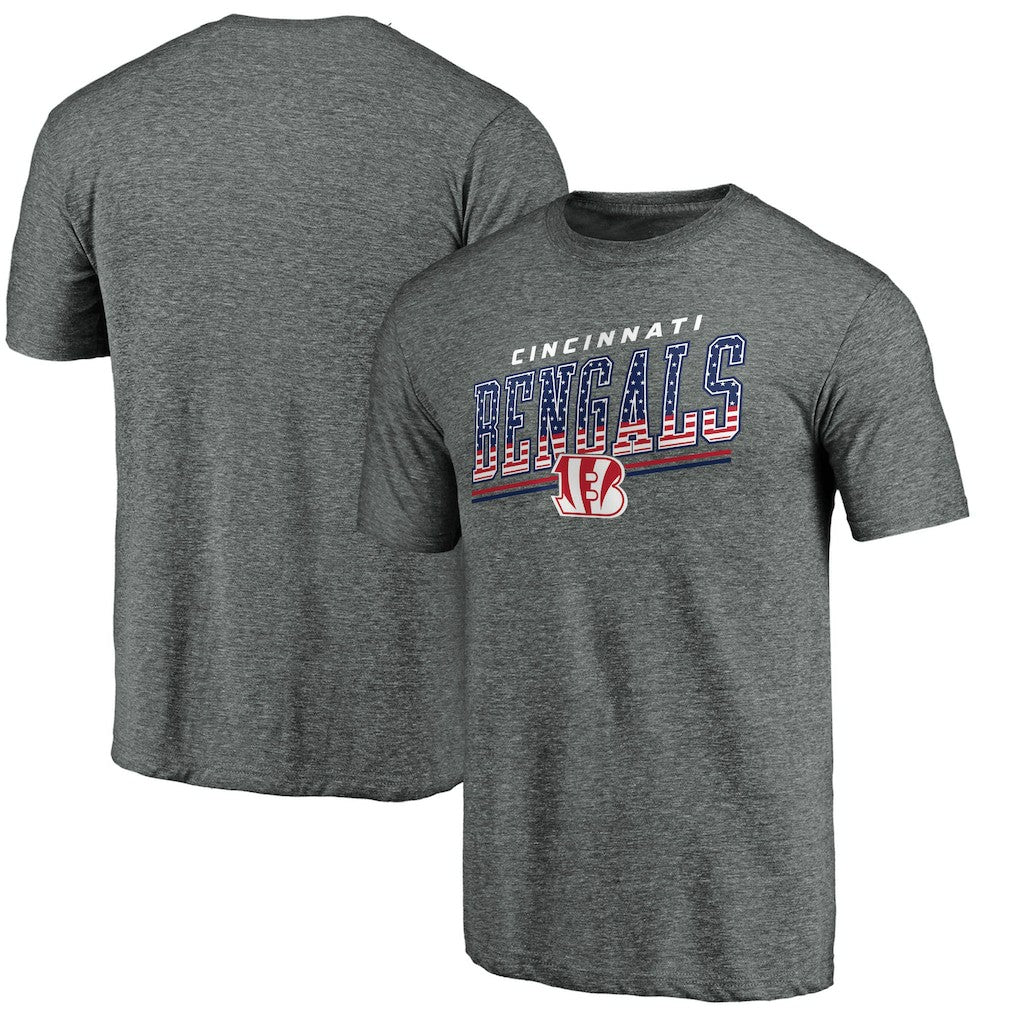 Team Freedom Tri-Blend T-Shirt - Cincinnati Bengals T-shirts