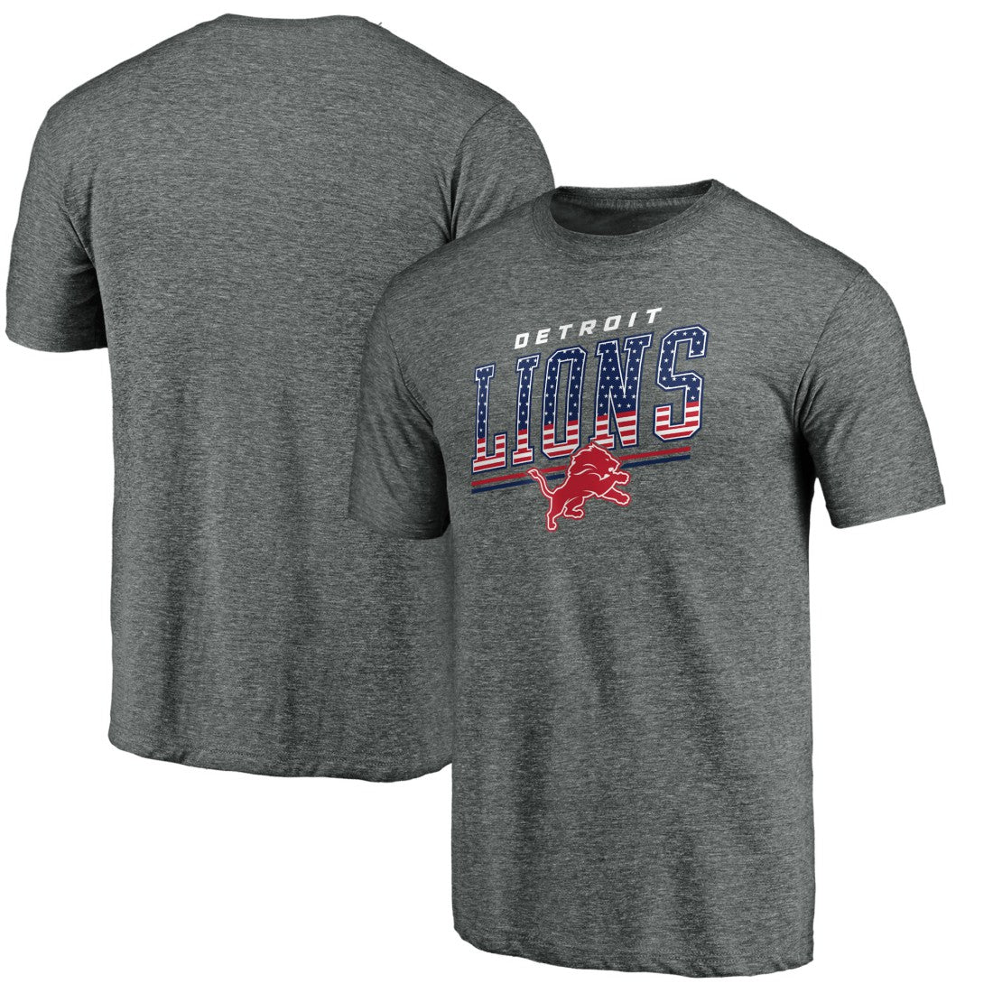 Team Freedom Tri-Blend T-Shirt - Detroit Lions T-shirts