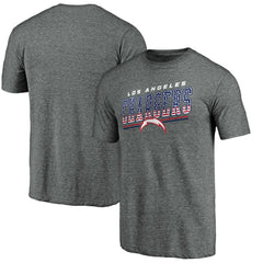 Team Freedom Tri-Blend T-Shirt - Los Angeles Chargers T-shirts