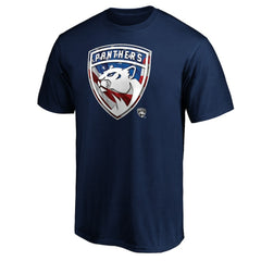 NHL Florida Panthers Banner Wave Logo T-Shirt