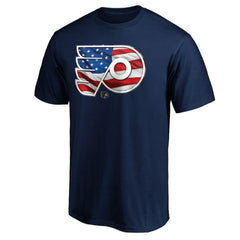 NHL Philadelphia Flyers Banner Wave Logo T-Shirt