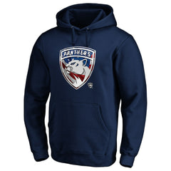 NHL Florida Panthers Banner Wave Logo Pullover Hoodie