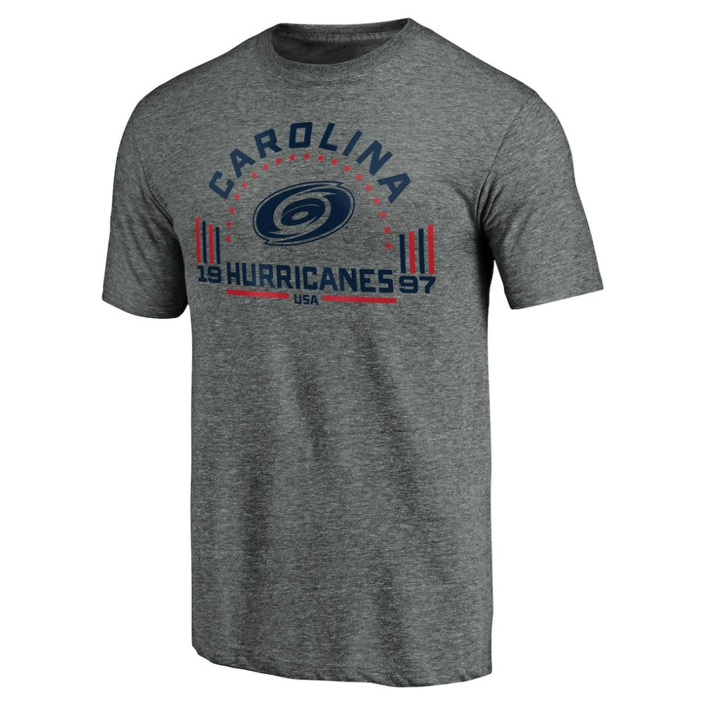 NHL Carolina Hurricanes Team Freedom Tri-Blend T-Shirt