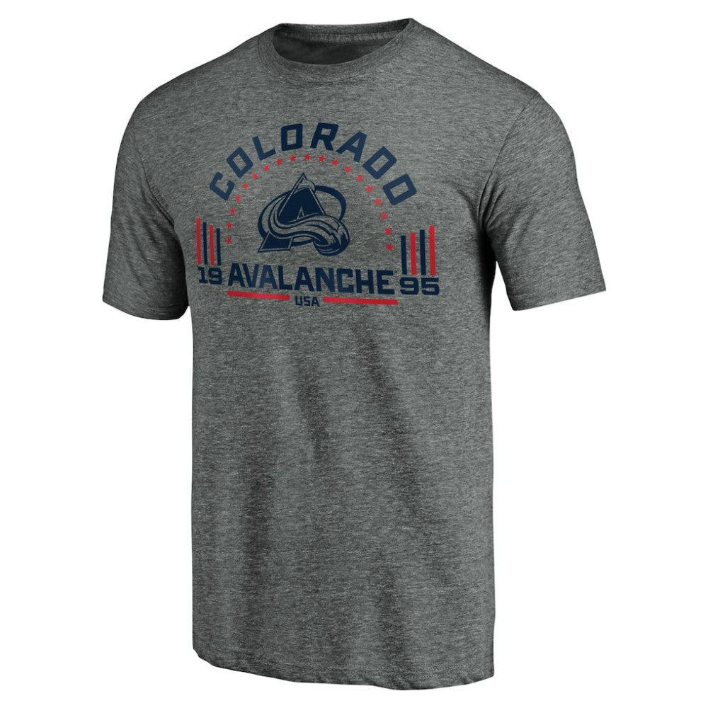 NHL Colorado Avalanche Team Freedom Tri-Blend T-Shirt