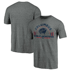 NHL Columbus Blue Jackets Team Freedom Tri-Blend T-Shirt