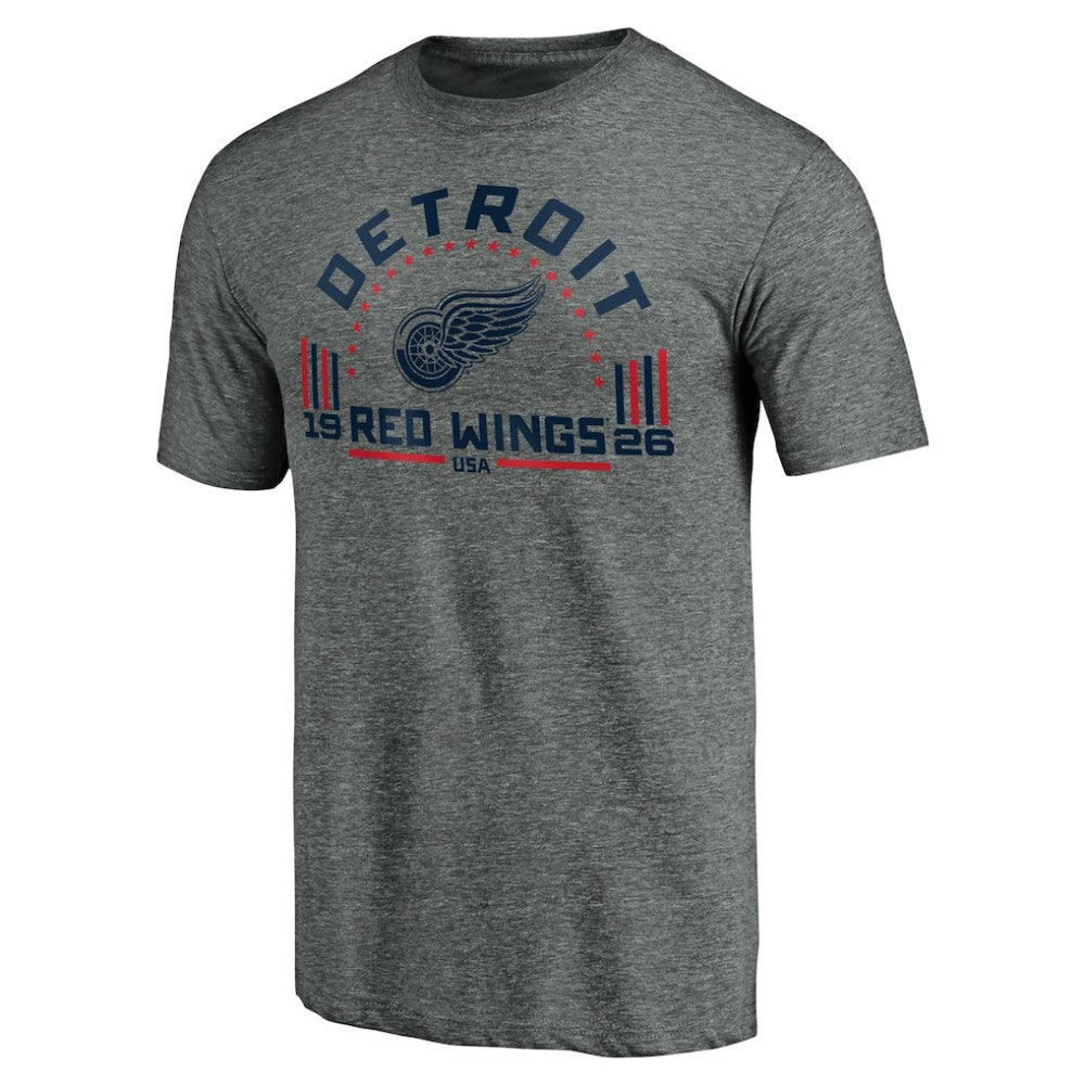NHL Detroit Red Wings Team Freedom Tri-Blend T-Shirt