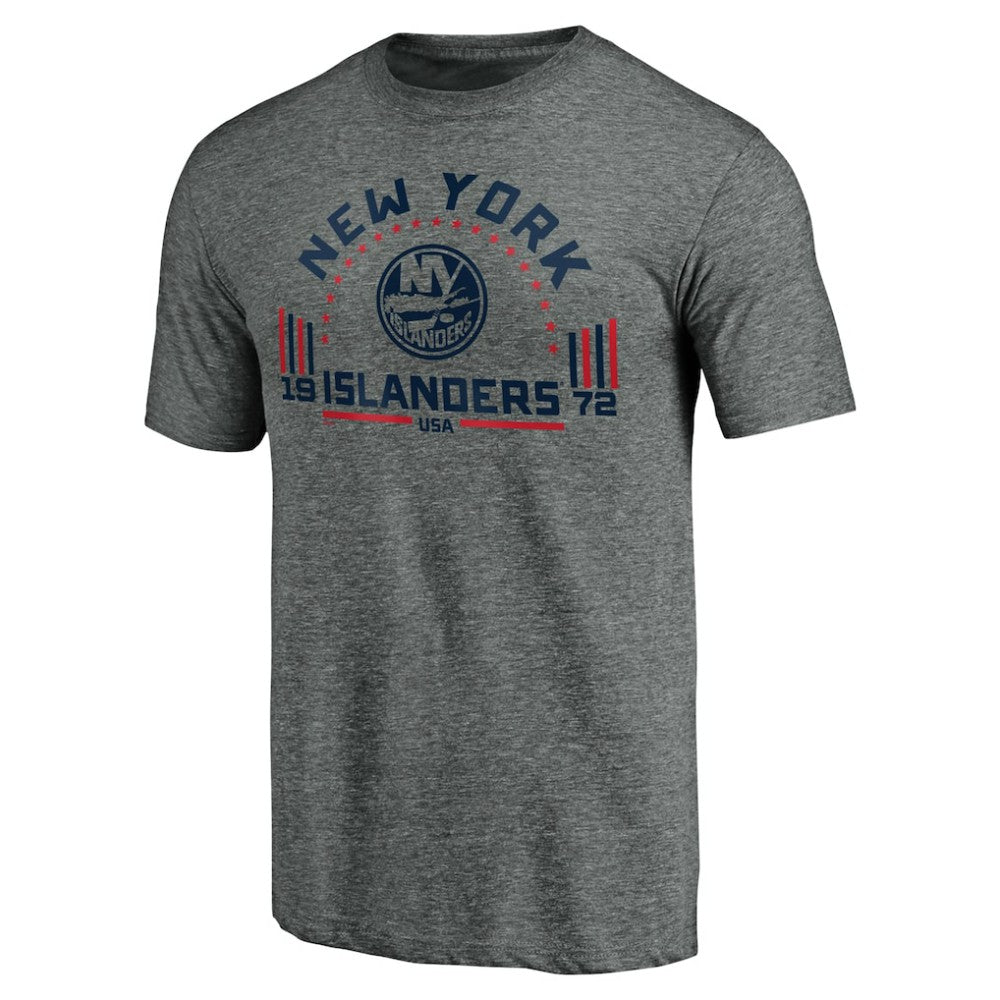 NHL New York Islanders Team Freedom Tri-Blend T-Shirt