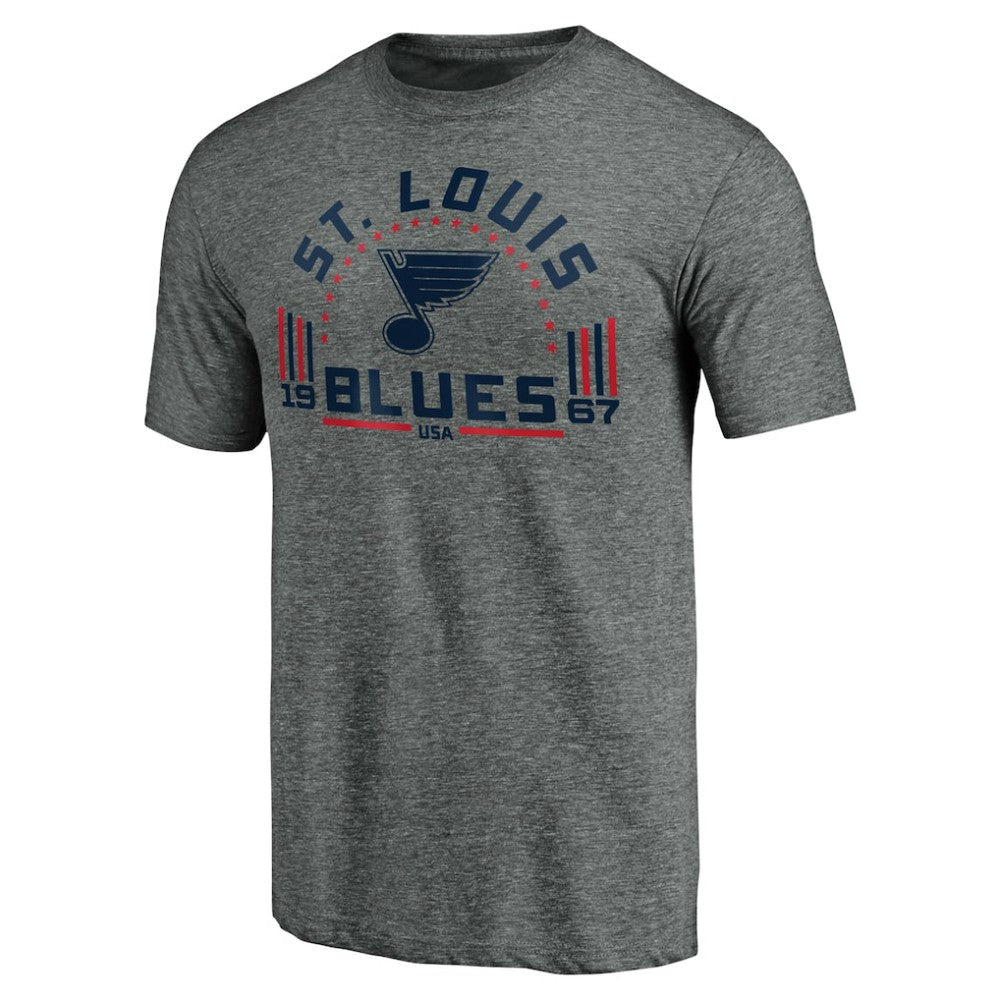 NHL St. Louis Blues Team Freedom Tri-Blend T-Shirt
