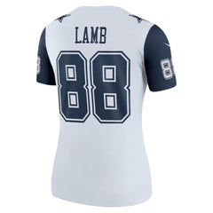 CeeDee Lamb  Women's Legend Player Performance Top - Dallas Cowboys Tops