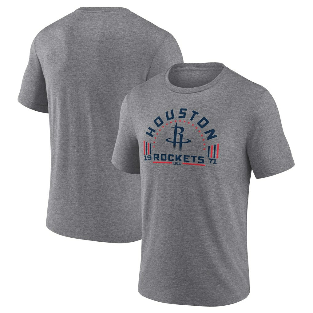 Houston Rockets Team Freedom Tri-Blend T-Shirt