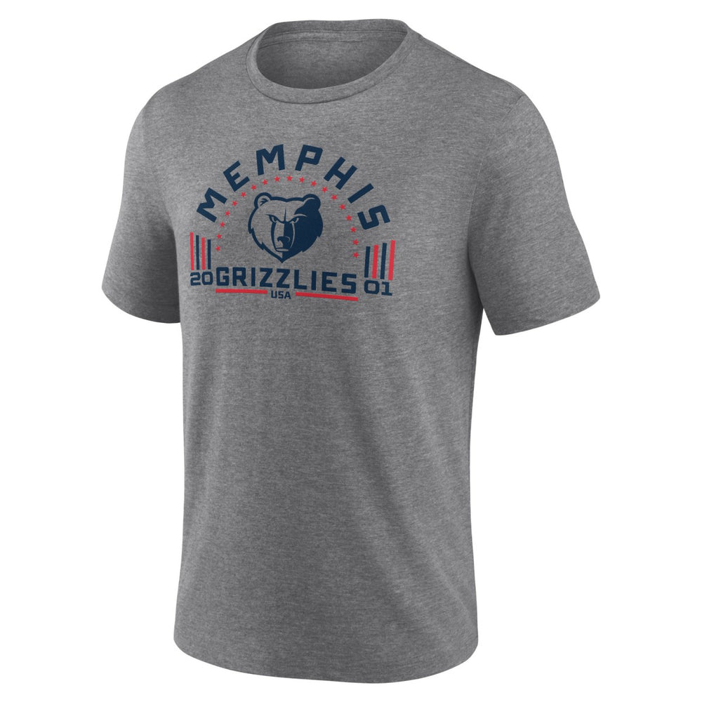 Memphis Grizzlies Team Freedom Tri-Blend T-Shirt