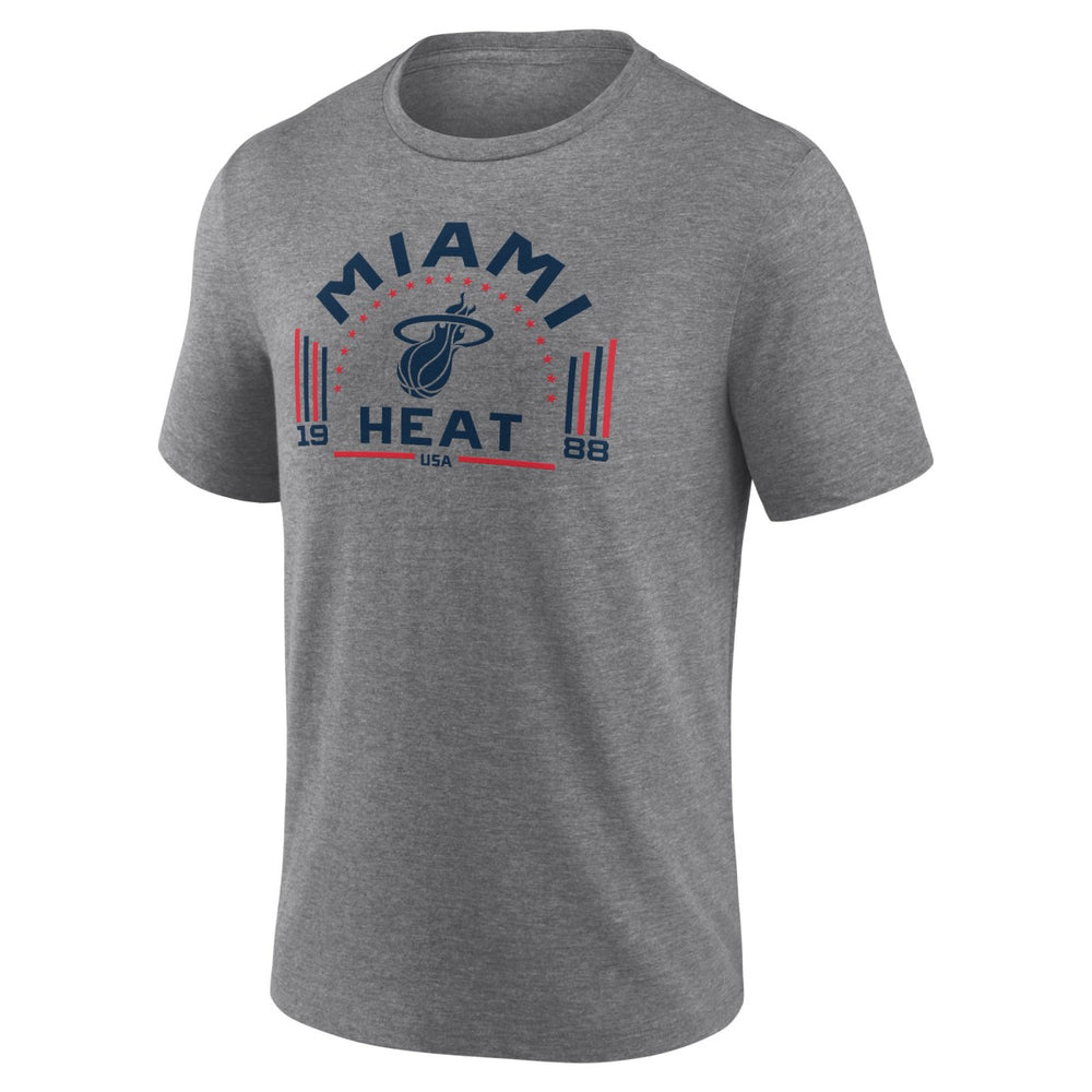 Miami Heat Team Freedom Tri-Blend T-Shirt