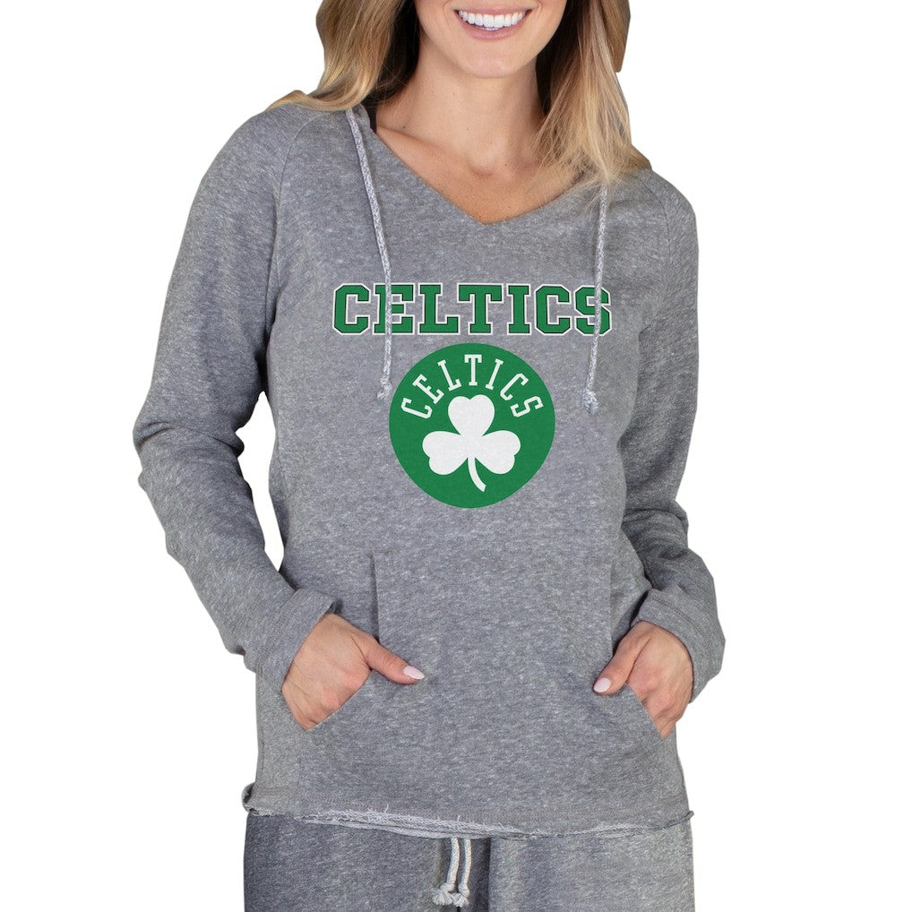 Boston Celtics Concepts Sport Women's Mainstream Terry Hooded Top