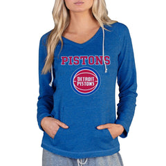 Detroit Pistons Concepts Sport Women's Mainstream Terry Hooded Top sale