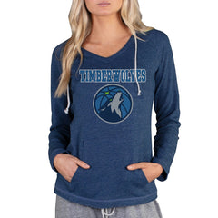Minnesota Timberwolves Concepts Sport Women's Mainstream Terry Hooded Top