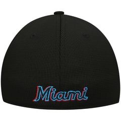 Black Miami Marlins New Era Clubhouse Alternate 39THIRTY Flex Hat