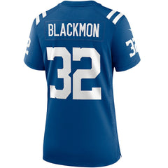 Julian Blackmon  Women's Game Jersey - Indianapolis Colts Jerseys