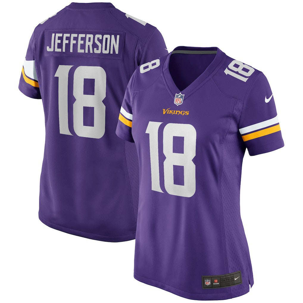 Justin Jefferson  Women's Game Jersey - Minnesota Vikings Jerseys