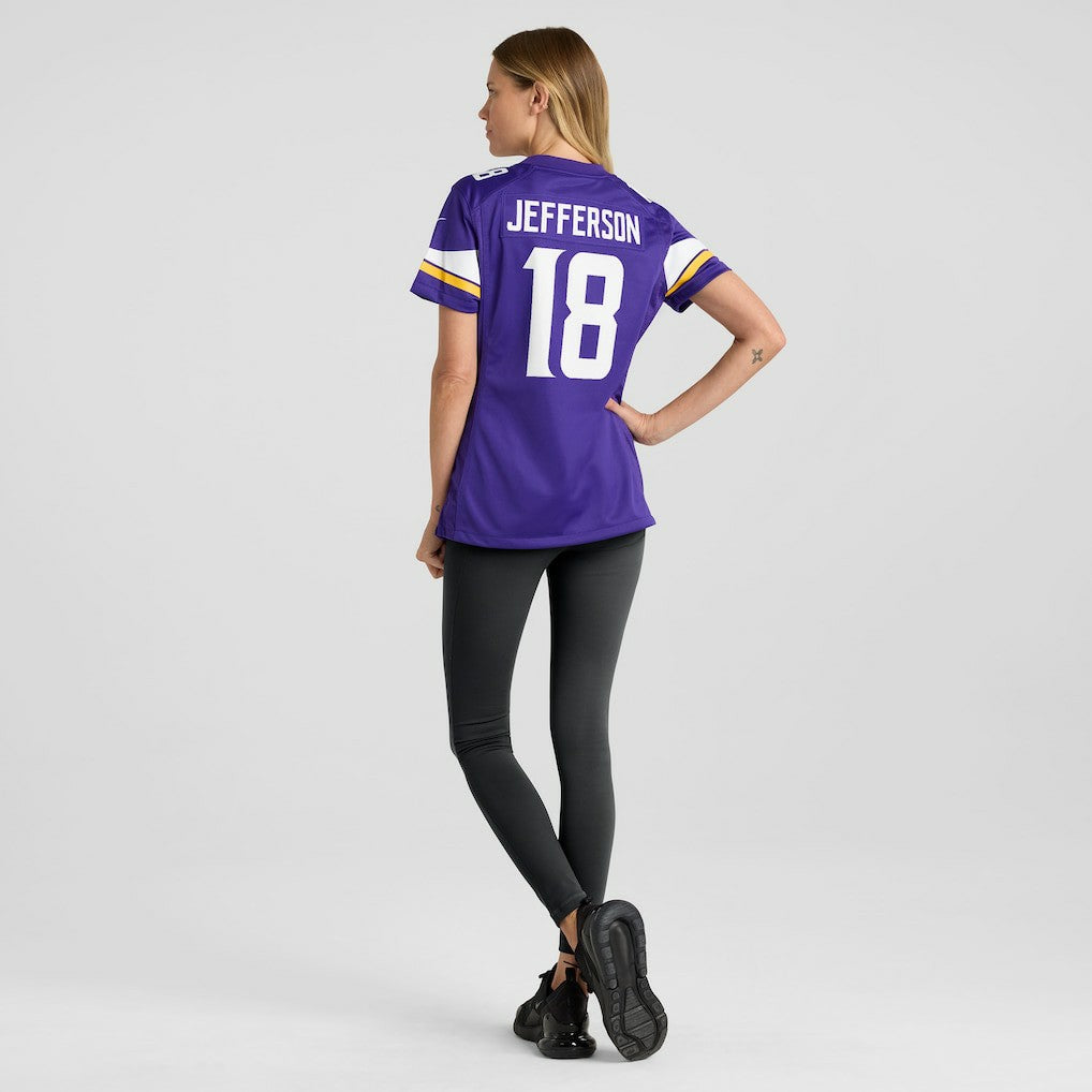 Justin Jefferson  Women's Game Jersey - Minnesota Vikings Jerseys