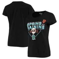 Black San Francisco Giants G-III Sports by Carl Banks Women's 2020 Spring Training Endzone T-Shirt
